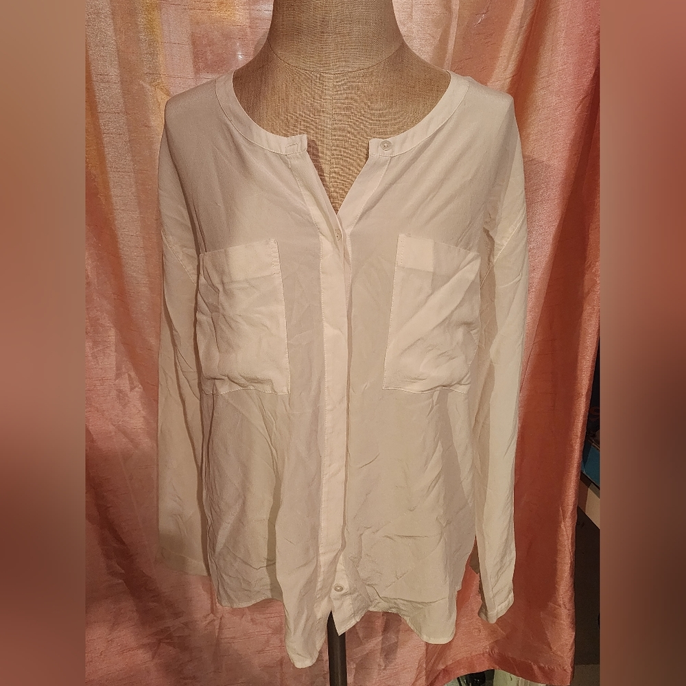Everlane gauze shirt